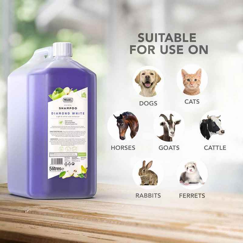 Wahl Diamond White Shampoo 5 L