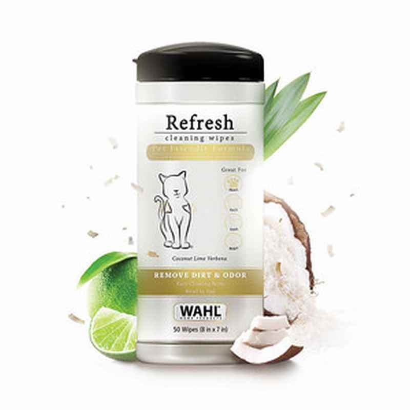 Wahl Cat Refresh Cleaning Wipes x50
