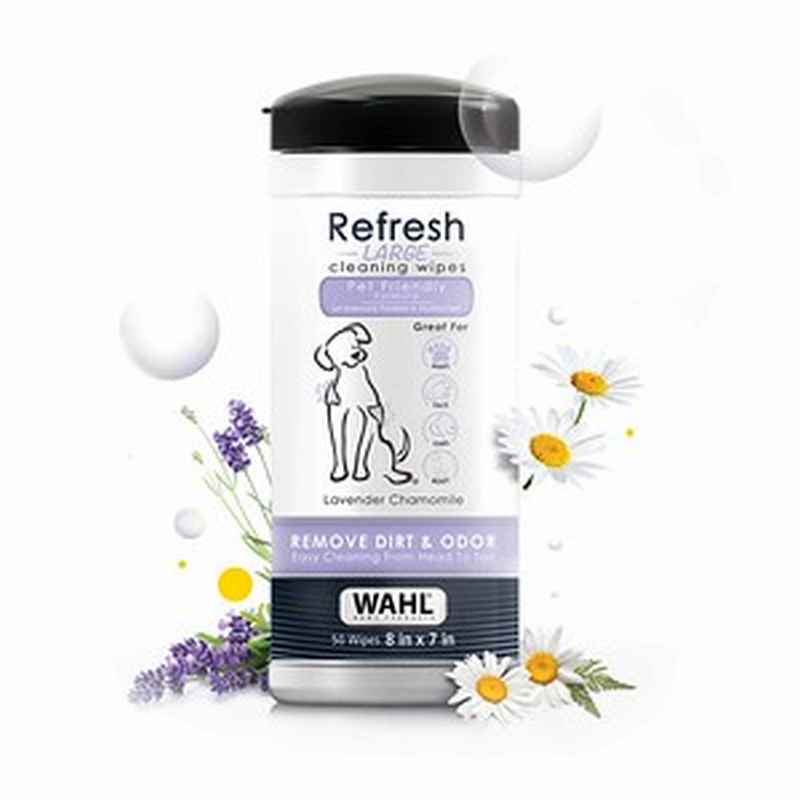Wahl Dog Refresh Cleaning Wipes LavCham