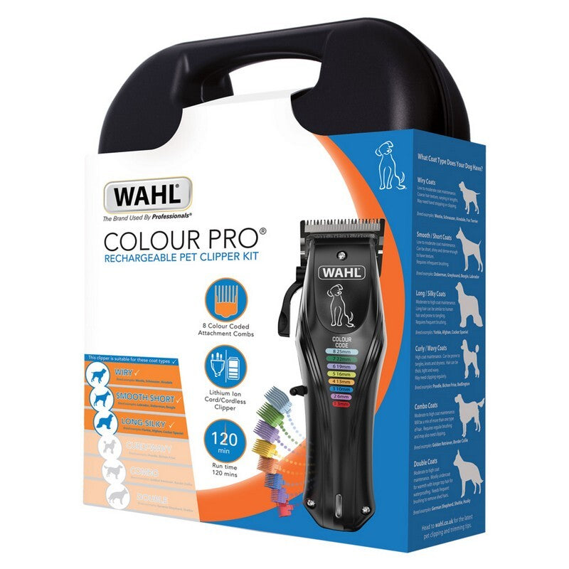 Wahl Colour Pro Rechargeable Pet Clipper