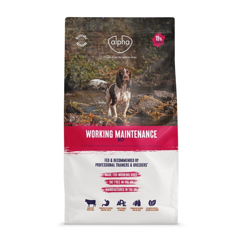 Alpha Adult Maintain Worker Beef 15 kg