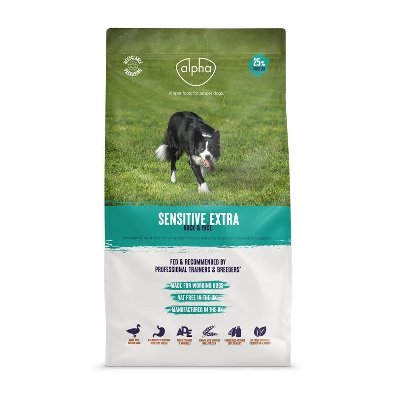 Alpha Sensitive Extra Duck & Rice 15 kg