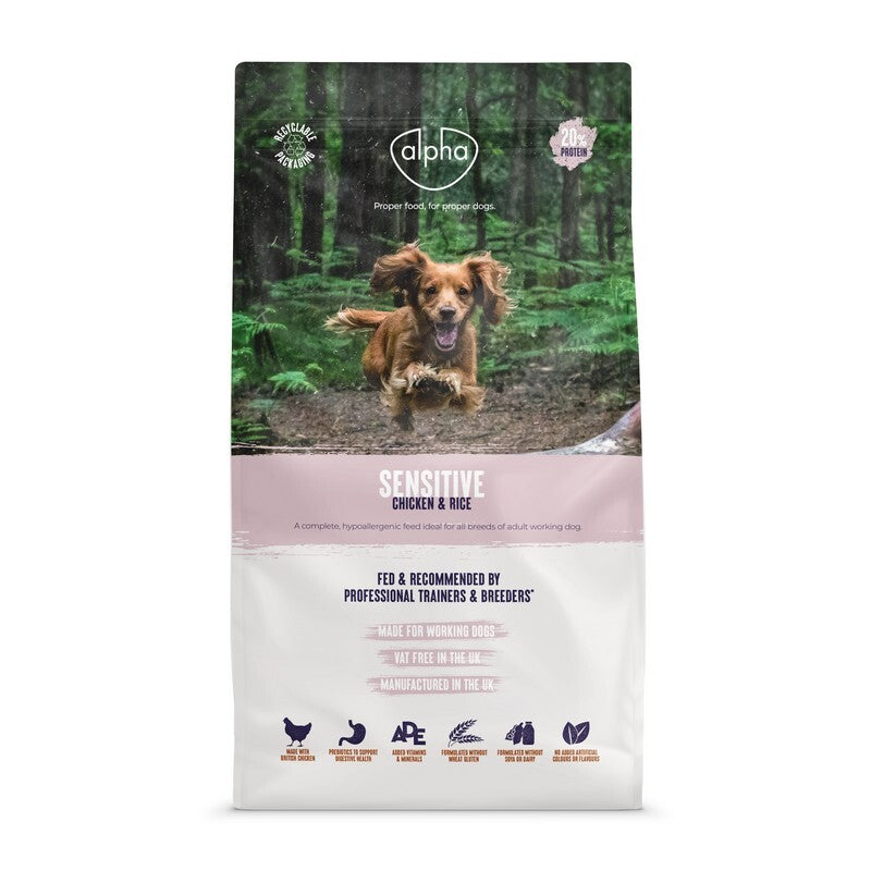 Alpha Sensitive Chicken & Rice 3kgx4