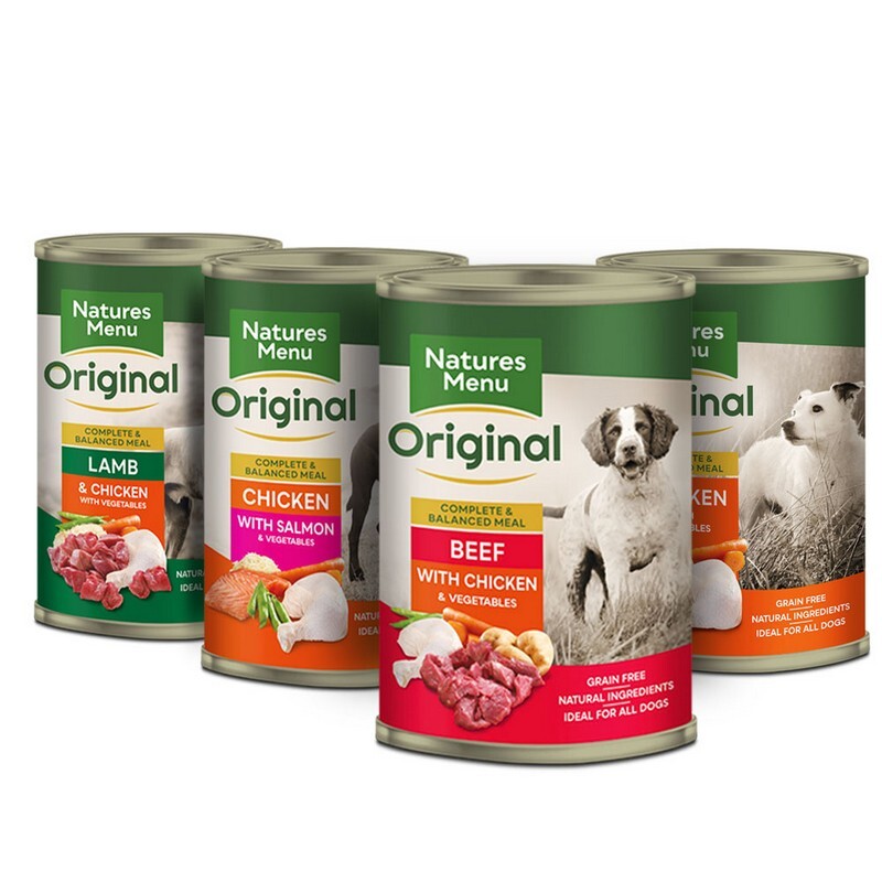 N/Menu Dog Tins Multipack 12x400g