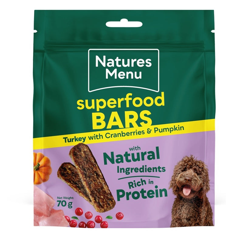 N/Menu Superfood Bars Turkey 9x70g