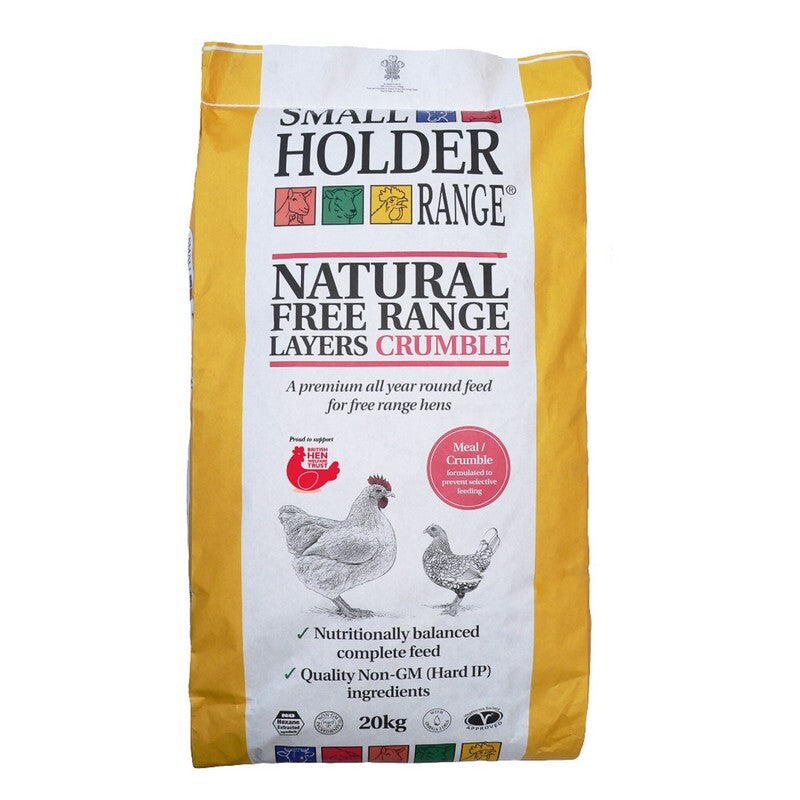 A&P Natural Free Range Layer Crumb 20kg