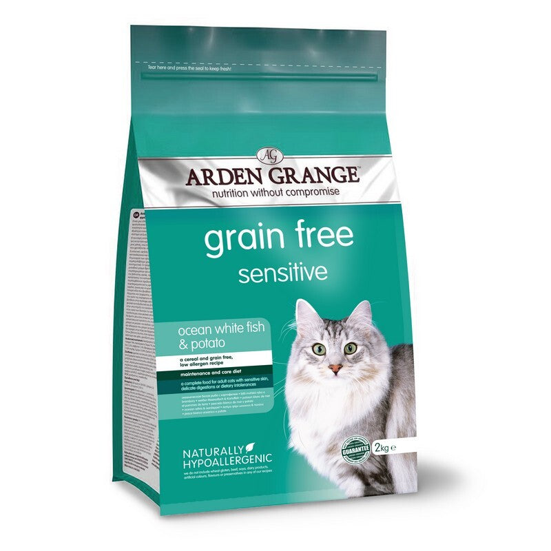 Arden Grange Cat GF Sens Fish&Pot 6x2kg