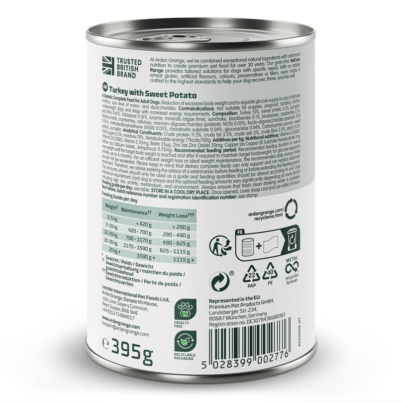 Arden Grange Dog VetCare Weight C 395gx6