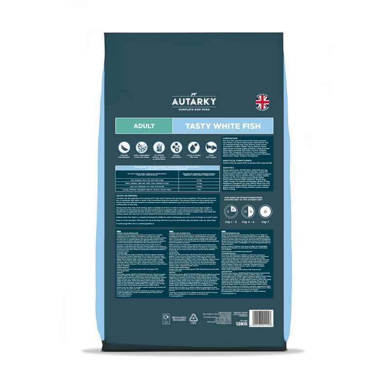 Autarky Adult White Fish Grain Free 12kg