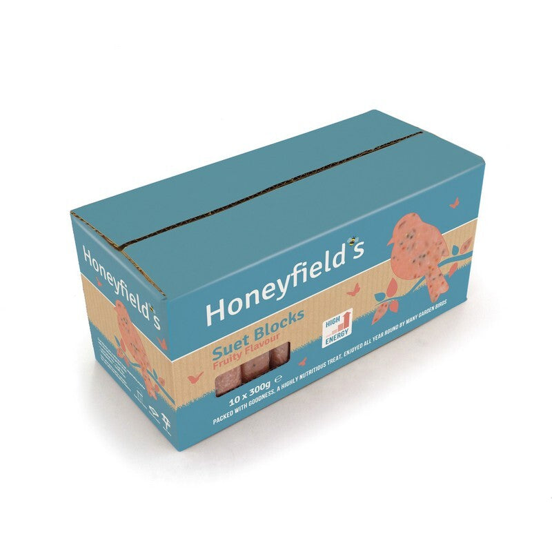 Honeyfield Suet Fruity Block 300gx10