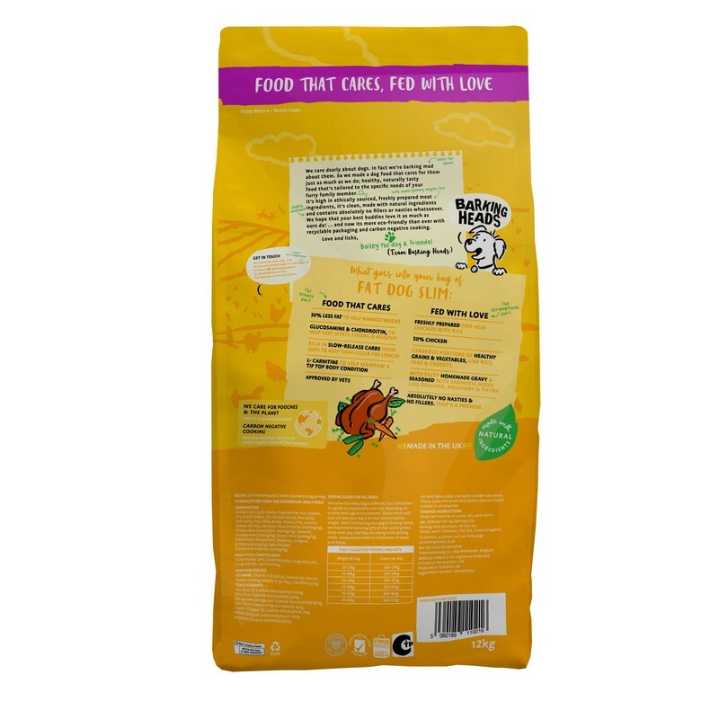 Barking Head All Hound Fat Dog Slim 12kg