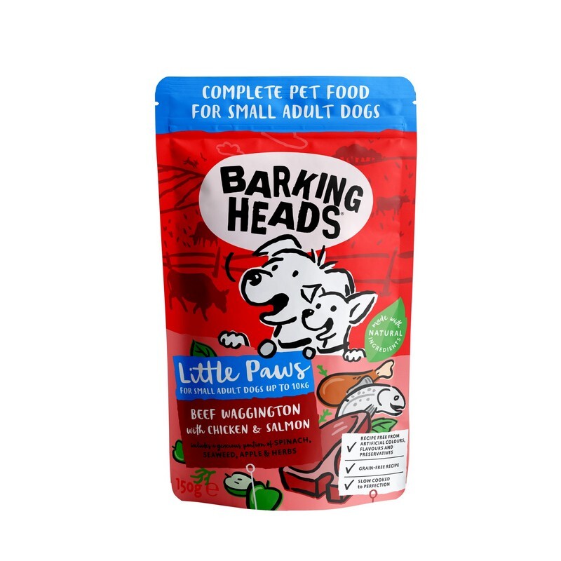 Barking Head Little Paws Wet Bf 150gx10