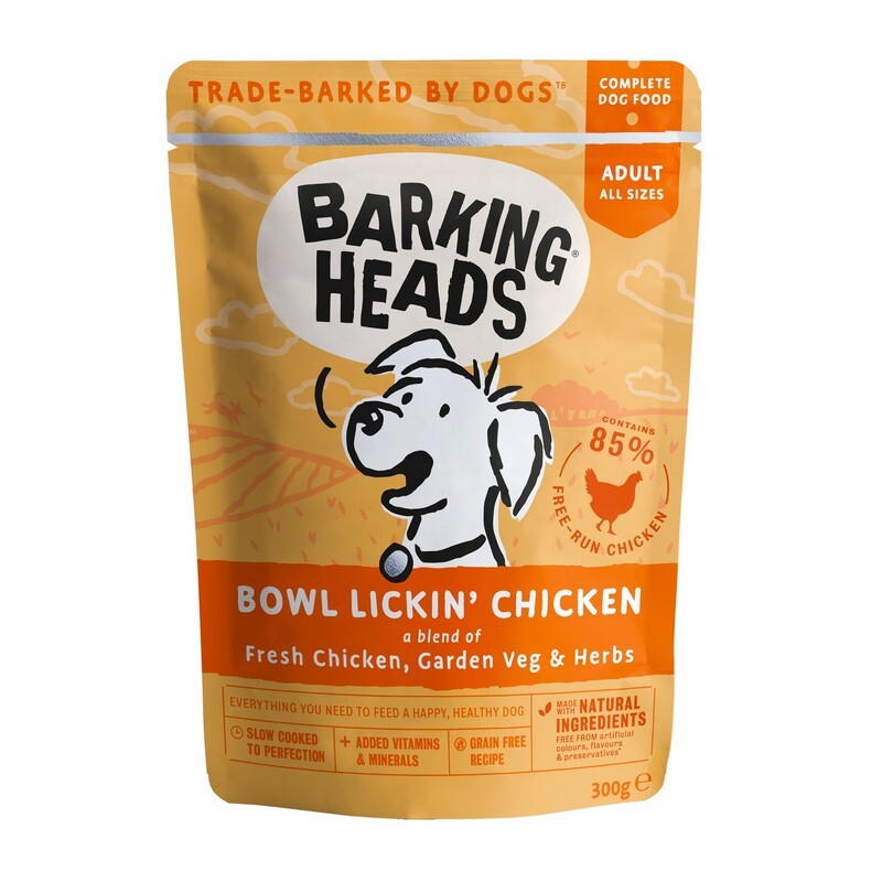 Barking Head Wet Bowl Chick 300gx10