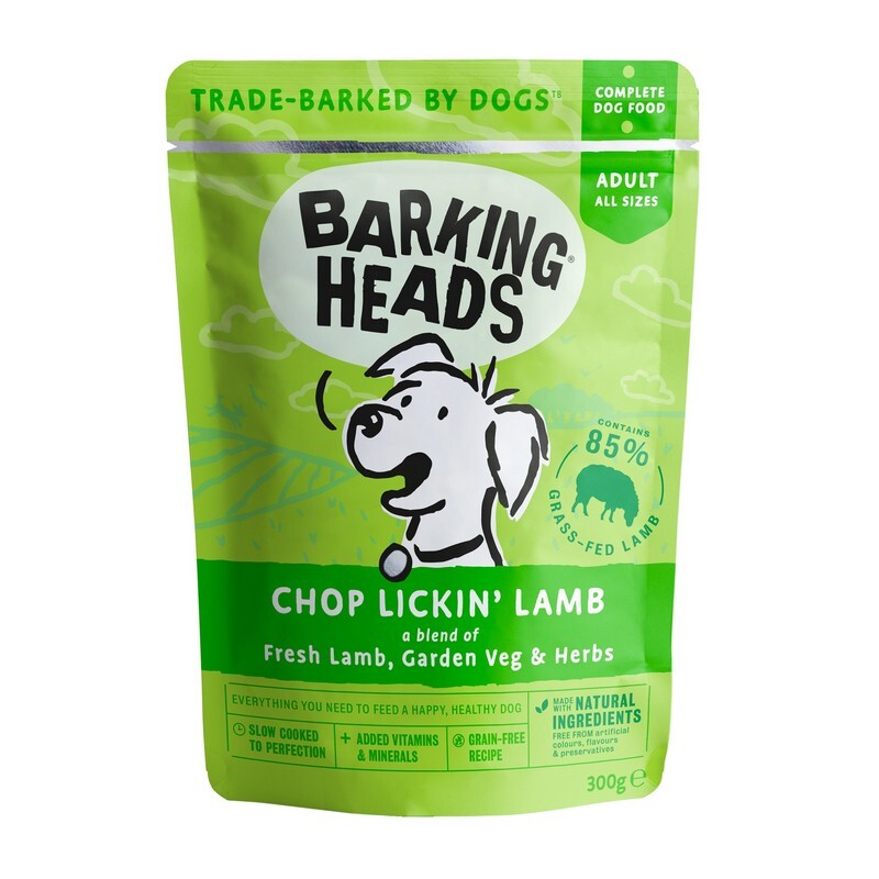 Barking Head Wet Chop Lamb 300gx10