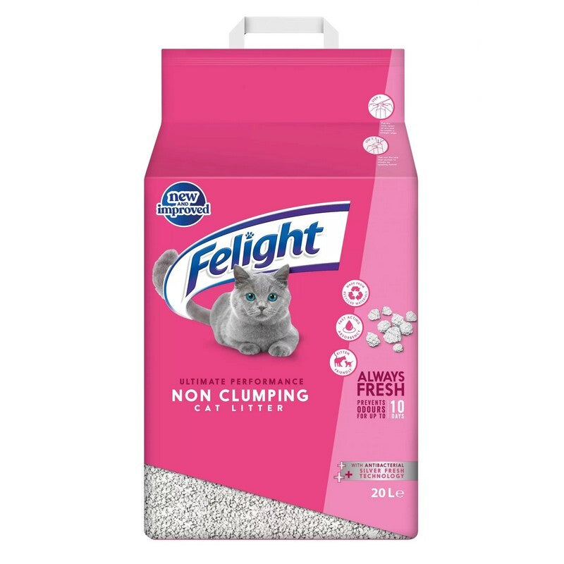 BM Felight AntiBac Non Clump Litter 20 L
