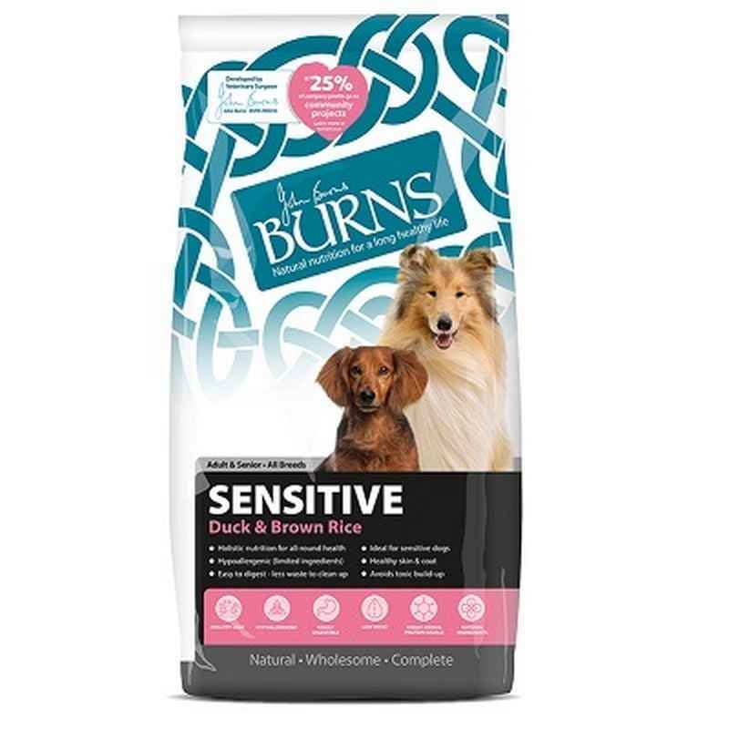 Burns Sensitive with Duck 2 kg