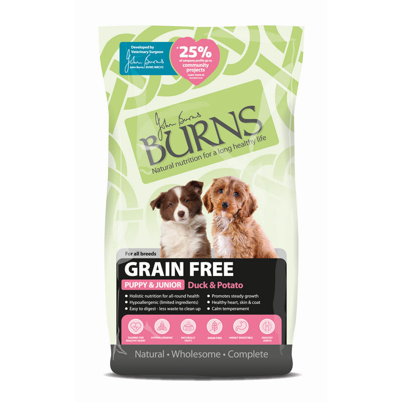 Burns Puppy Grain Free Duck 2 kg