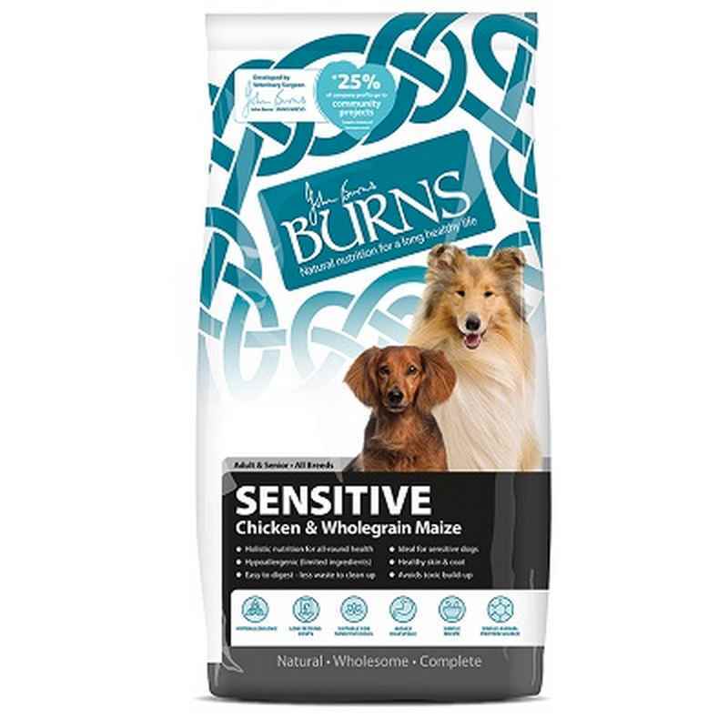 Burns Sensitive with Chicken 6 kg