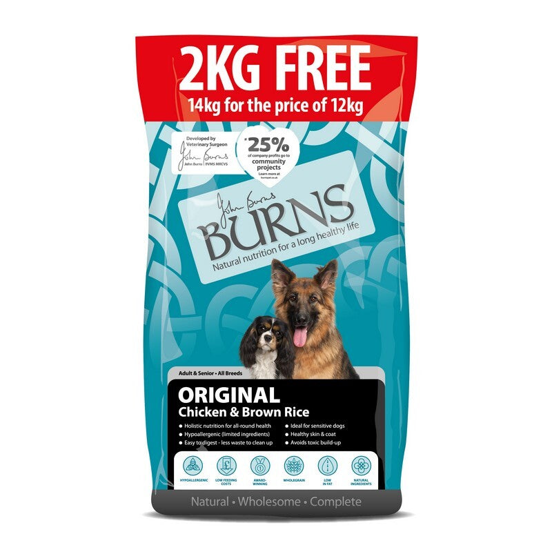 Burns Original with Chicken 12kg+2kg