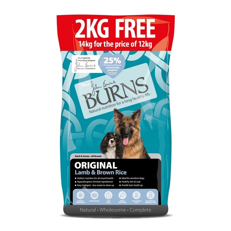 Burns Original with Lamb 12kg+2kg