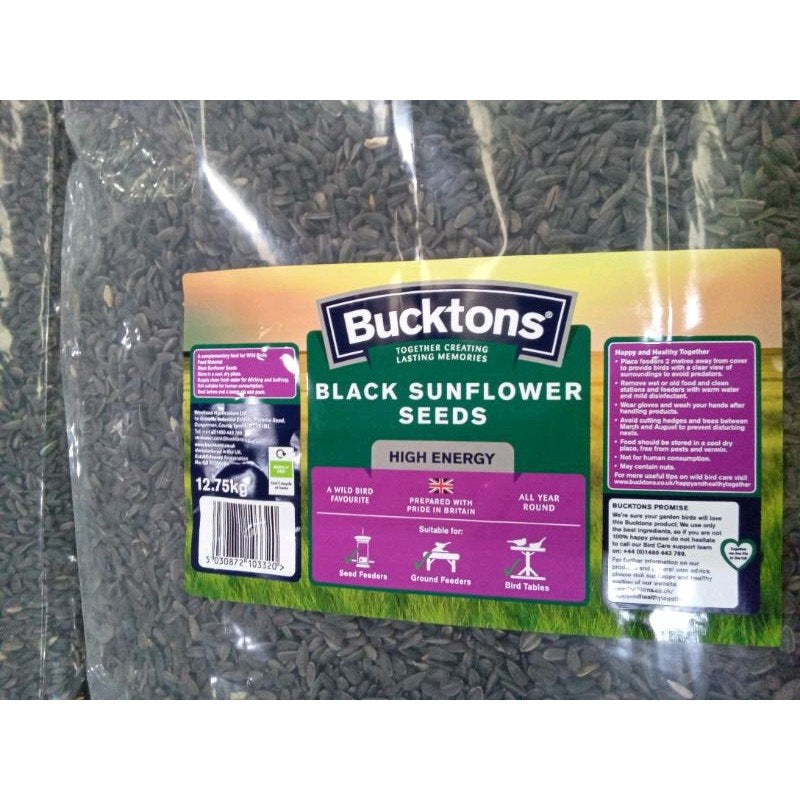 Bucktons Black Sunflower 12.75 kg
