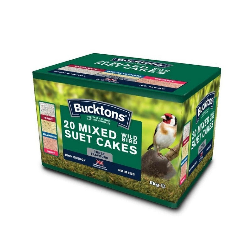 Bucktons Mixed Suet Cakes 20 x 300g 6 kg