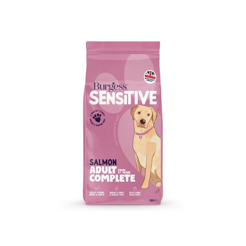 Burgess Sensitive Dog Salmon & Rice 2 kg