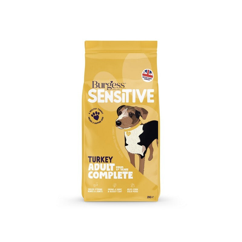 Burgess Sensitive Dog Turkey & Rice 2 kg