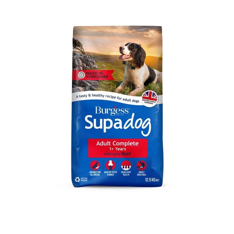 Burgess Supadog Adult Beef 12.5kg