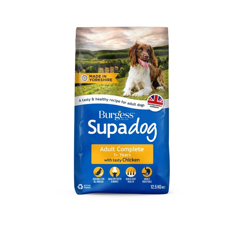 Burgess Supadog Adult Chicken 12.5kg
