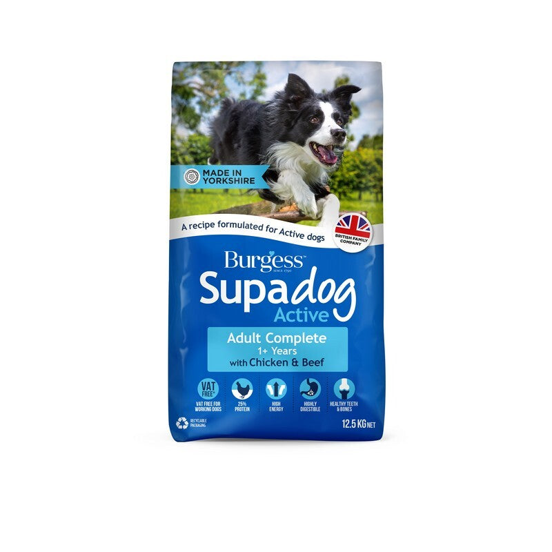Burgess Supadog Active Dog 12.5kg