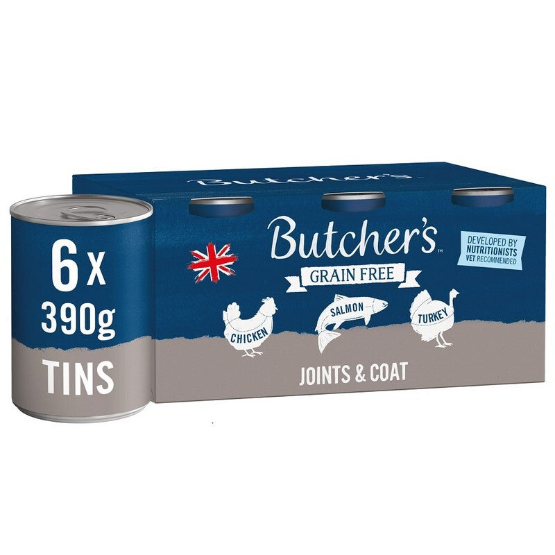 Butchers Tins GF Joints & Coat 390gx6x4