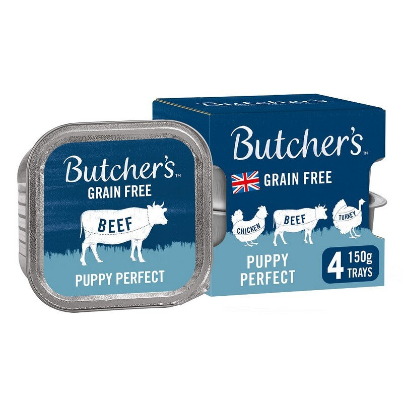 Butchers Tray Puppy Perfect GF 150gx4x6