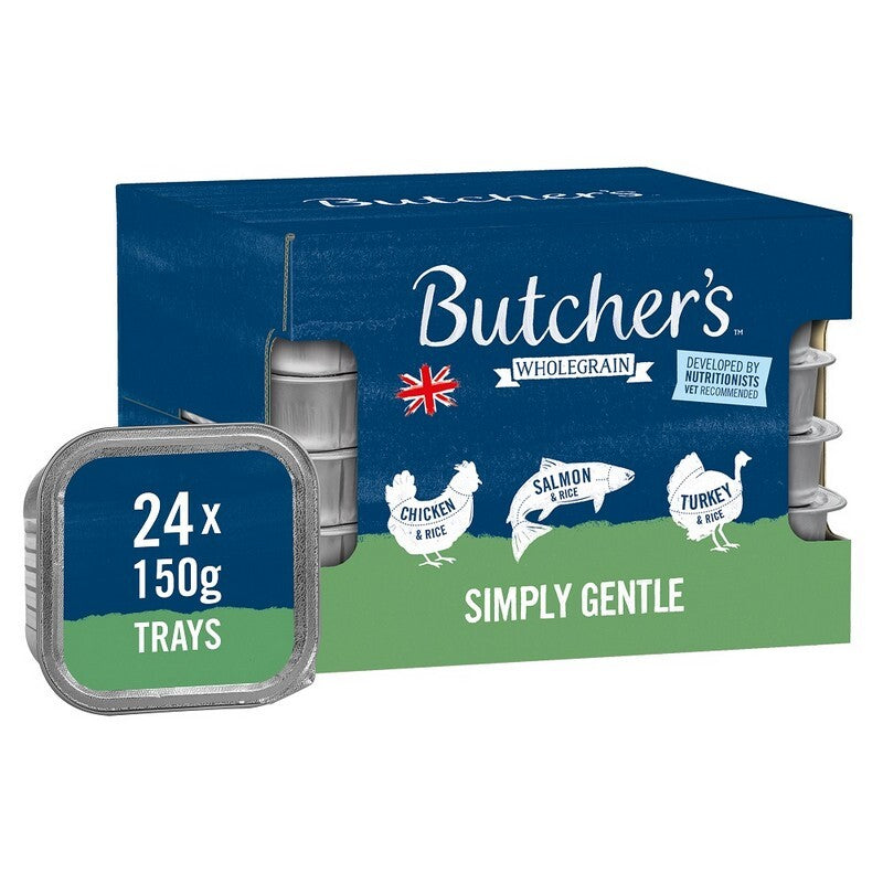 Butchers Tray Simply Gentle 150gx24