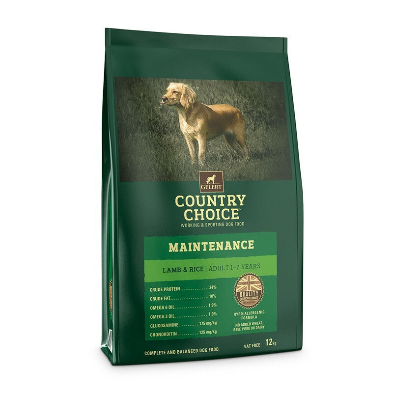Gelert C Choice Maint Lamb Rice 12kg