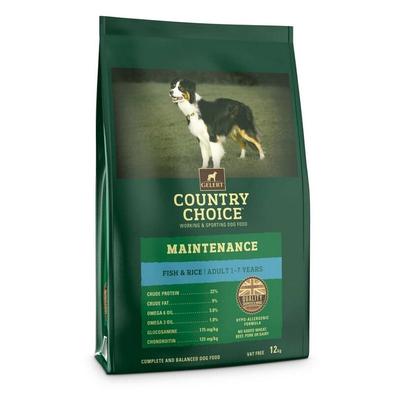 Gelert C Choice Maint Fish Rice 12kg