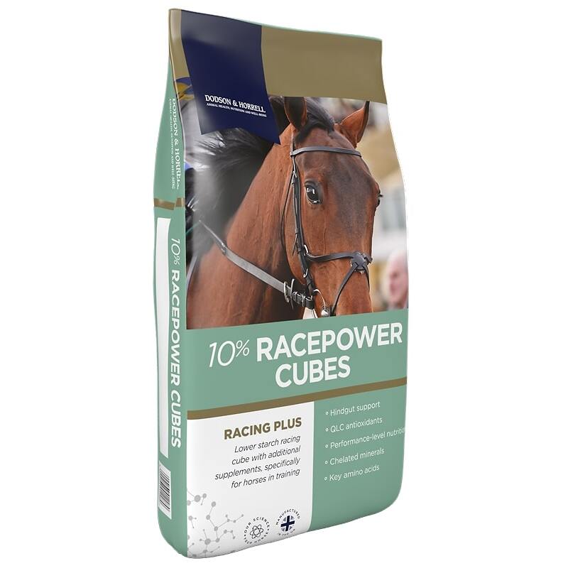 D & H Racepower Cubes 10% 25 kg