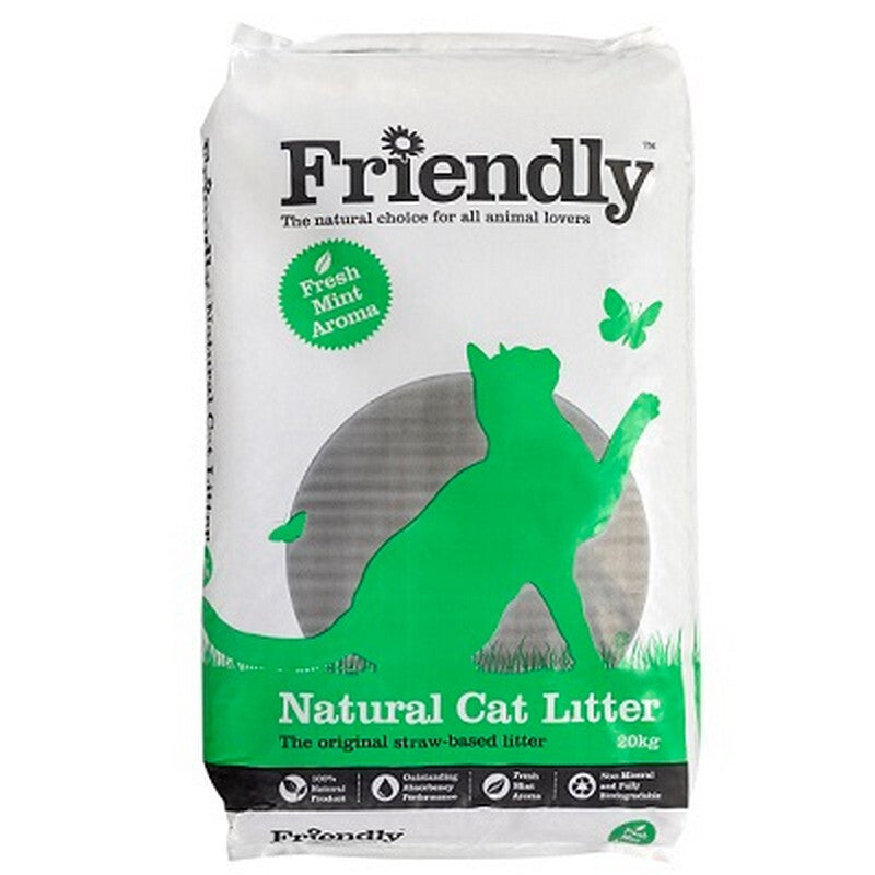 Friendly Natural Cat Litter 20 kg