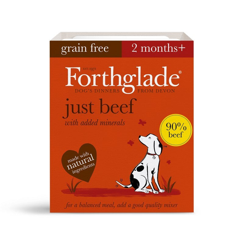 Forthglade Adult Just GF Beef 395gx18