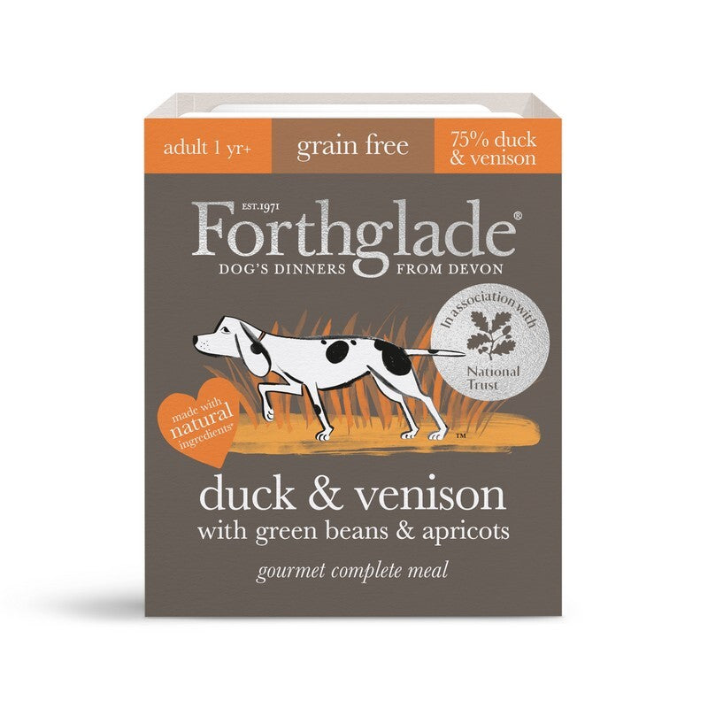 Forthglade Adlt Gourmet GF Dck&Vn 395gx7