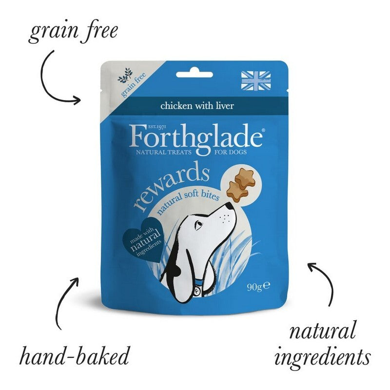 Forthglade Rewards GF Soft Bite 90gx8