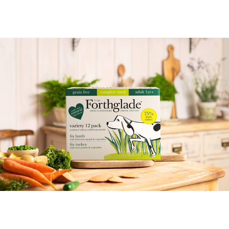 Forthglade Adlt Comp GF Duo L/Tk 395gx12