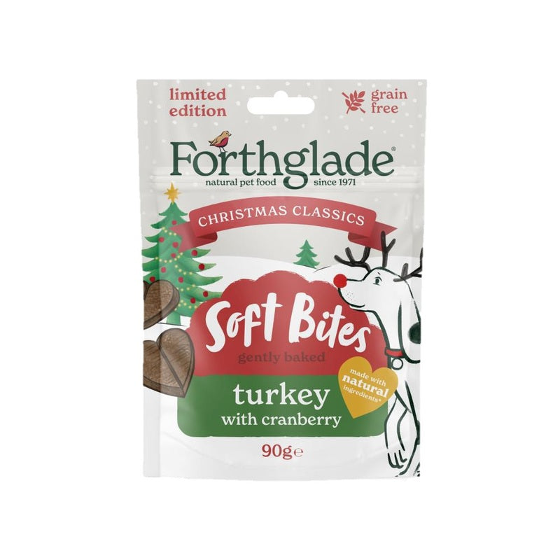 Forthglade Xmas Soft Bite T Treats 90gx8