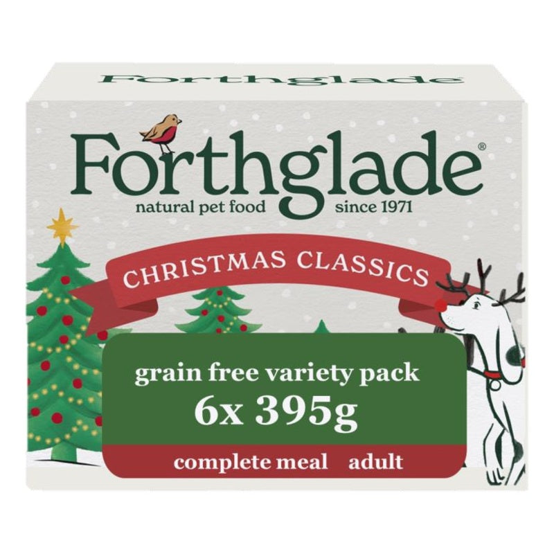 Forthglade Xmas Adlt Comp GF Mix 395gx6