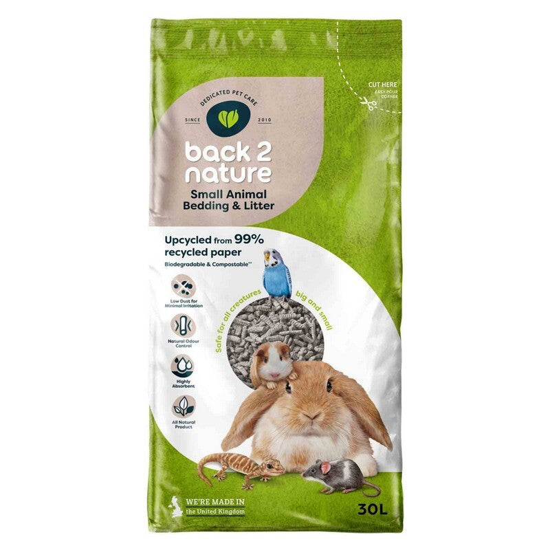 Back 2 Nature Small Animal Bedding 30 L