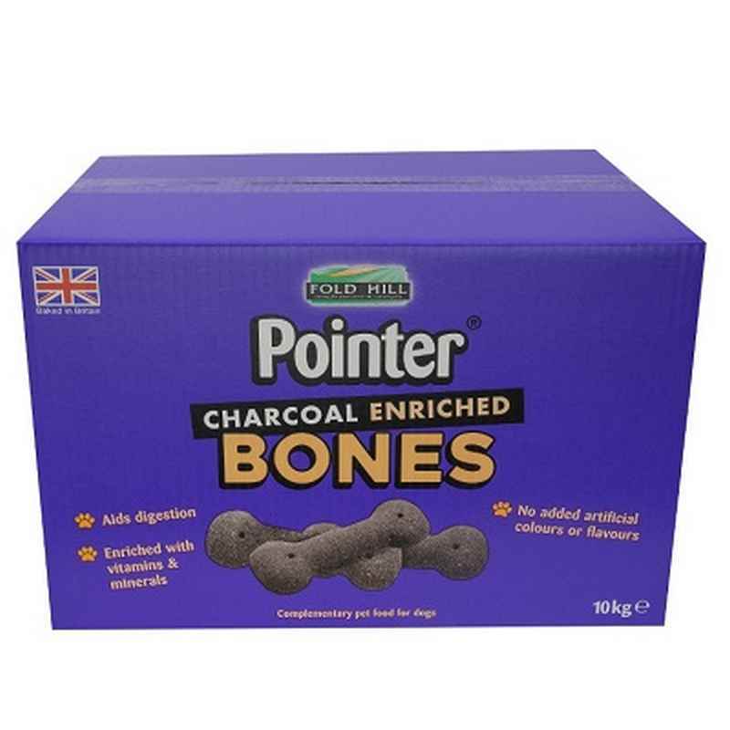 Pointer Charcoal Enriched Bones 10 kg