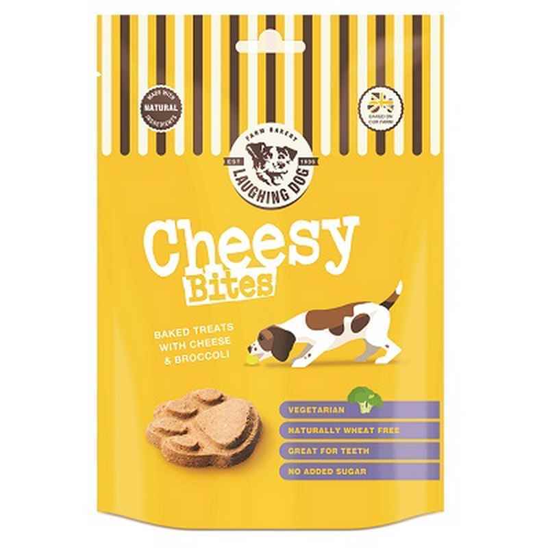 Laughing Dog Wht Free Cheesy Bite 125gx5