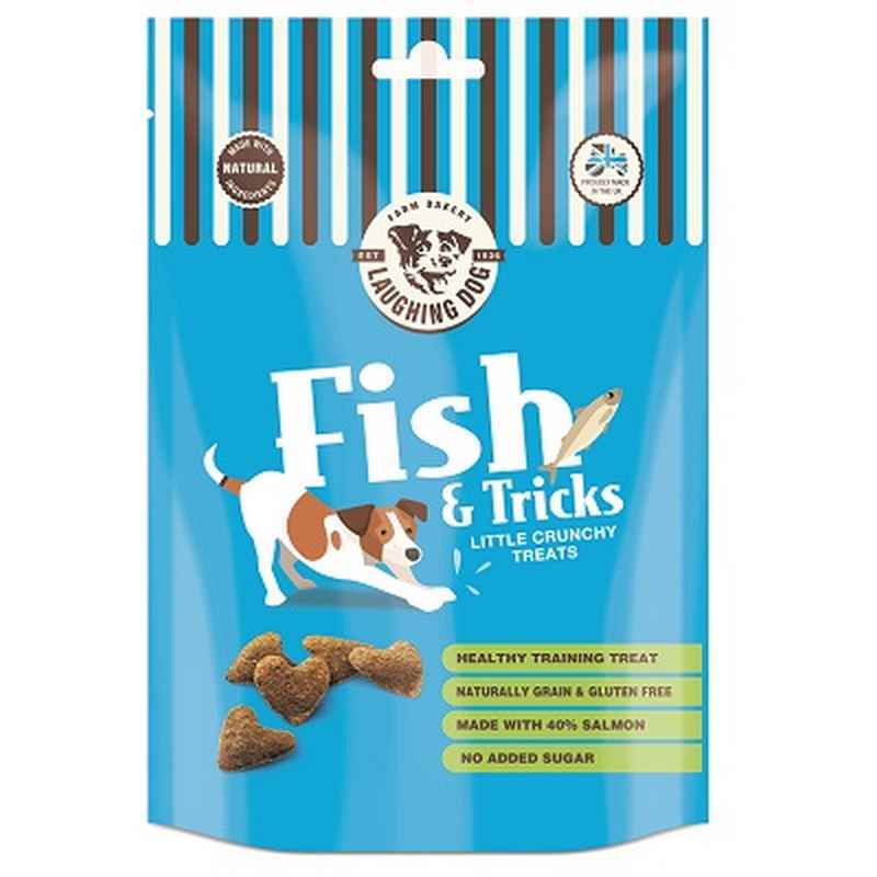 Laughing Dog Grn Free Fish&Tricks 125gx5