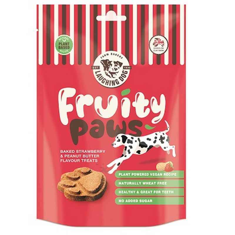 Laughing Dog Wht Free Fruity Paws 125gx5