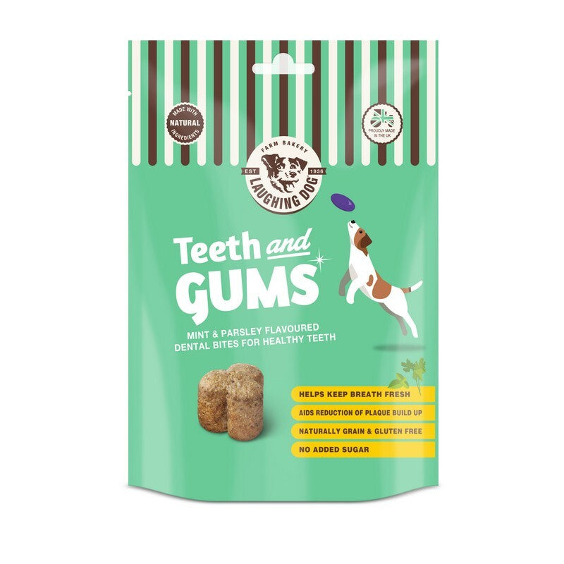 Laughing Dog Grn Free Teeth&Gums 125gx5